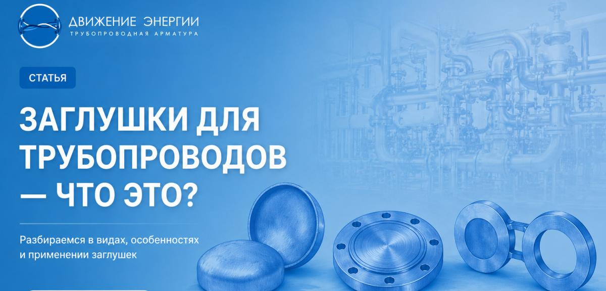 Заглушки для трубопроводов — что это?