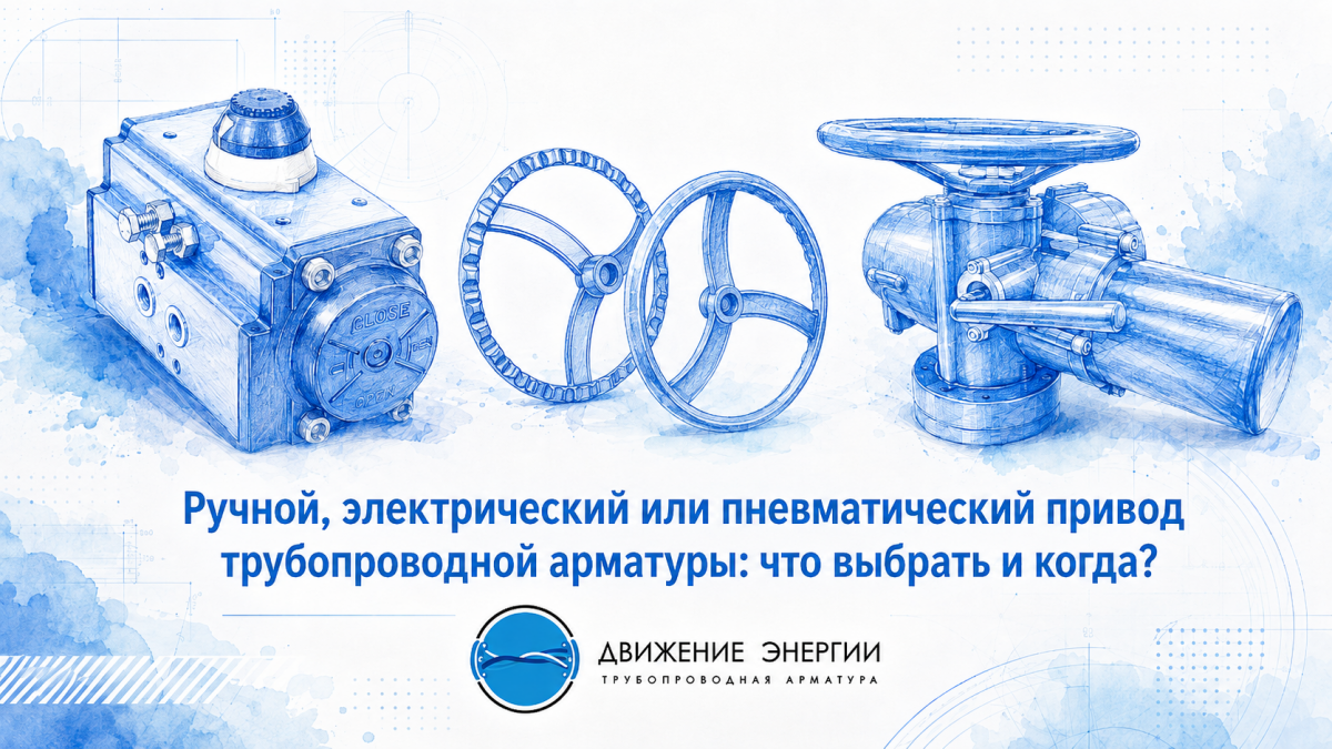 Ручной, электропривод или пневматический привод трубопроводной арматуры: что выбрать и когда? Ручной, электропривод или пневматический привод трубопроводной арматуры: что выбрать и когда?
