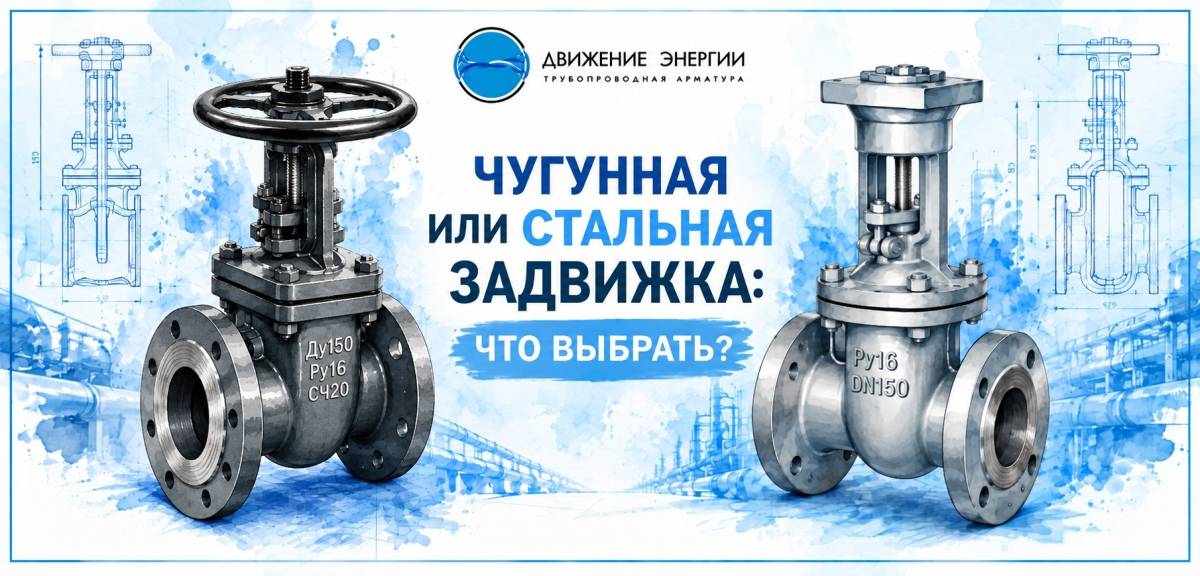 Чугунная или стальная задвижка: что выбрать?