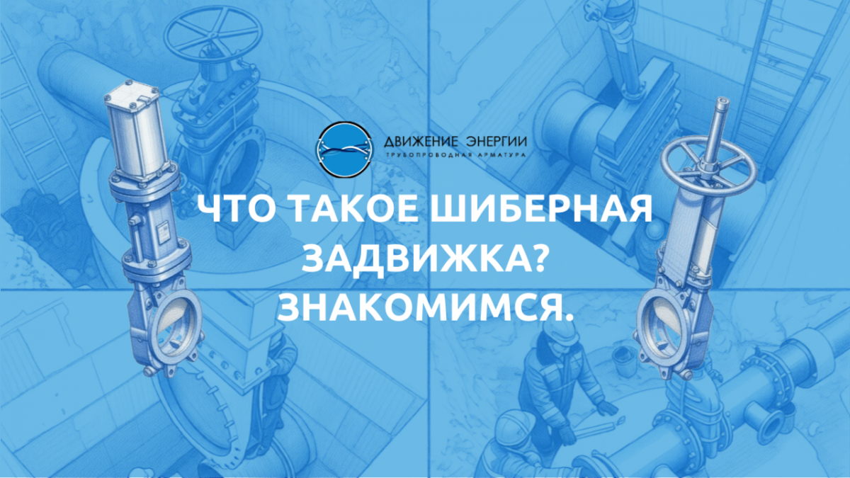 Что такое шиберная задвижка? Знакомимся.